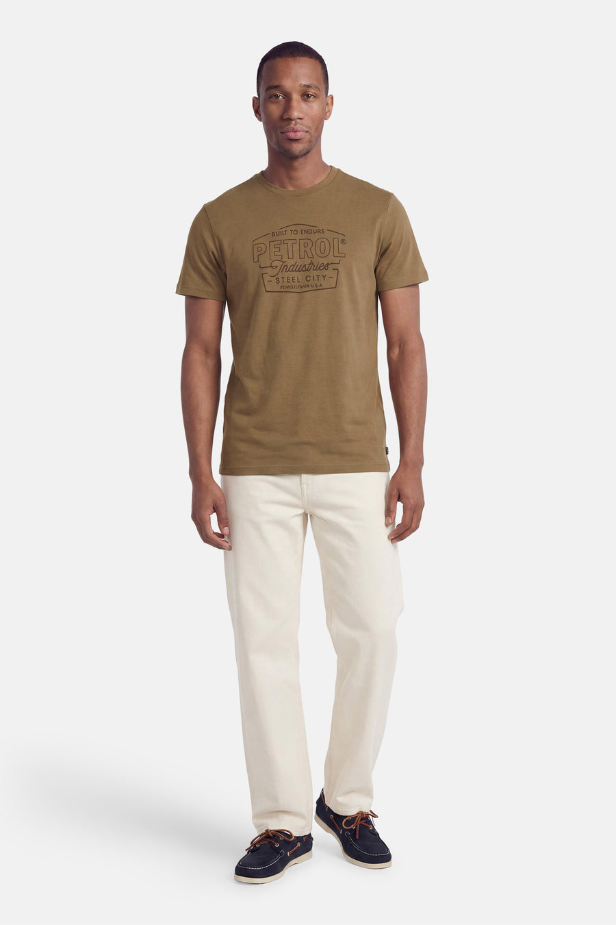 T-shirt met korte mouwen - beige