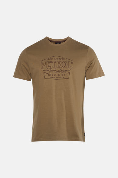 T-shirt met korte mouwen - beige