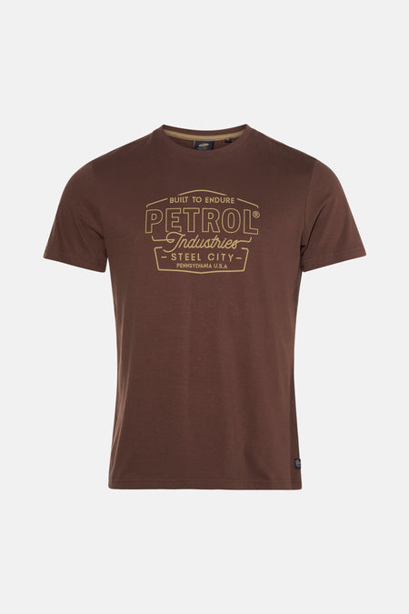 T-shirt (manches courtes) brun - Petrol Industries®