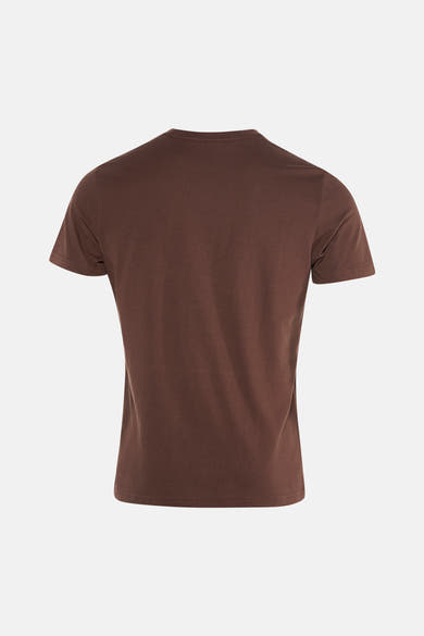 T-shirt met korte mouwen - bruin