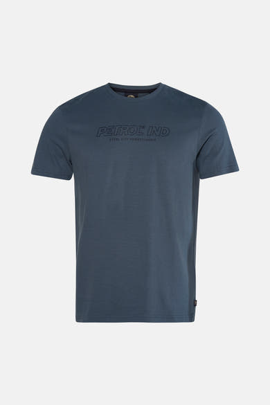 T-shirt met korte mouwen - blauw