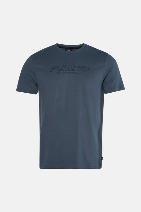 T-shirt (korte mouwen) blauw - Petrol Industries®