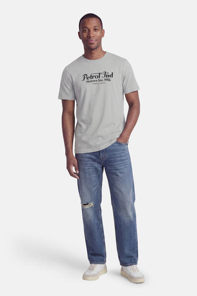 T-shirt met korte mouwen - grijs