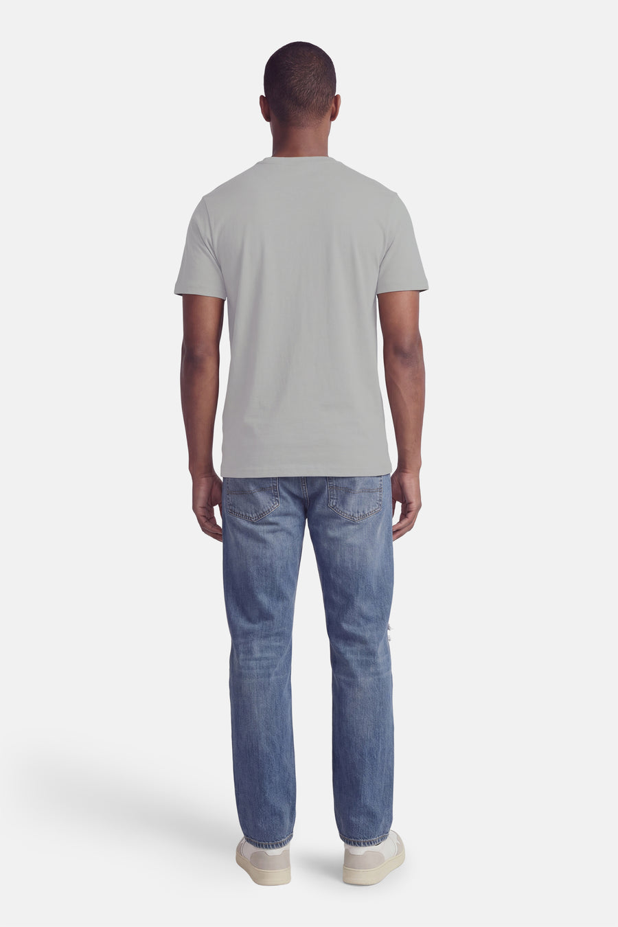 T-shirt met korte mouwen - grijs