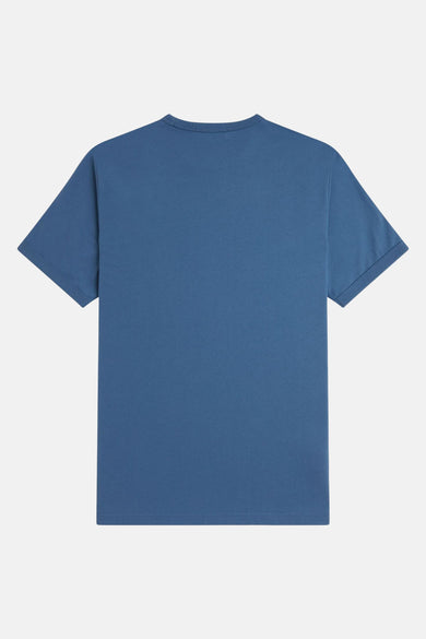 T-shirt (korte mouwen) blauw - FRED PERRY