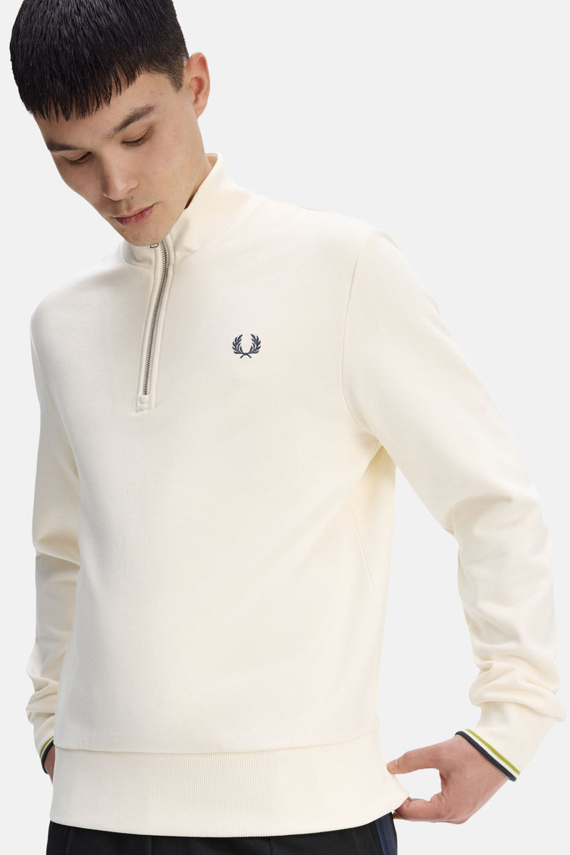Sweater met rolkraag ecru - FRED PERRY