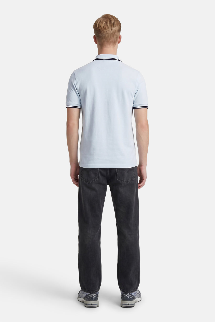 Polo bleu - FRED PERRY