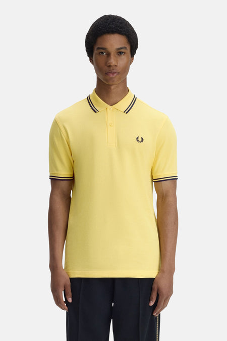 Polo met korte mouwen - geel