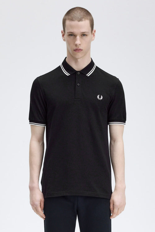 Polo Zwart - Fred Perry