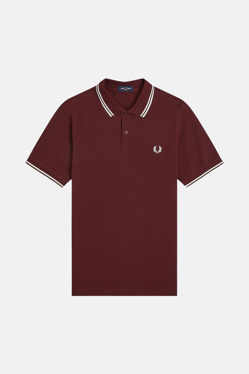 Polo à manches courtes - Bordeaux - FRED PERRY - 5