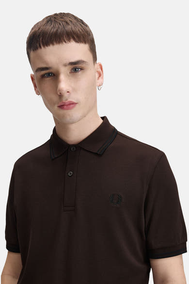 Polo brun - FRED PERRY