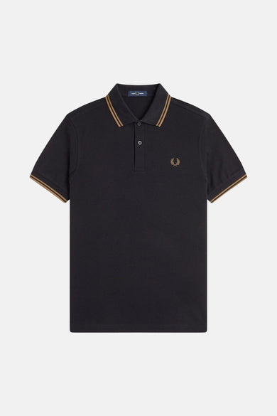 Polo met korte mouwen - zwart