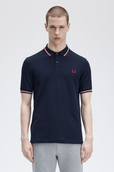 Polo met korte mouwen - blauw