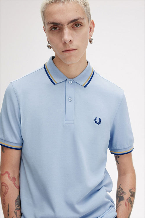 Polo Blauw - Fred Perry