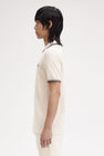 Heren tops polo korte mouw Beige - FRED PERRY