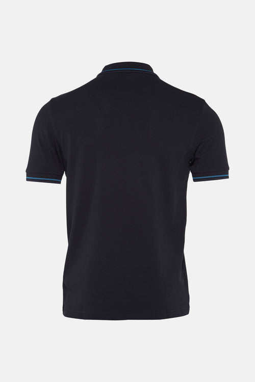 Heren tops polo korte mouw Bleu - FRED PERRY