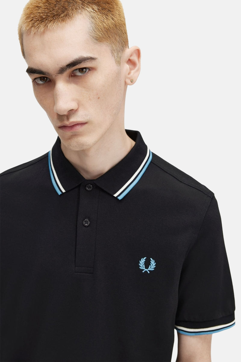 Polo met korte mouwen - zwart