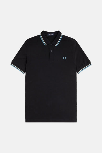 Polo met korte mouwen - zwart