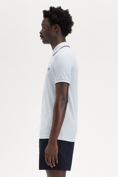 Heren tops polo korte mouw Beige - FRED PERRY