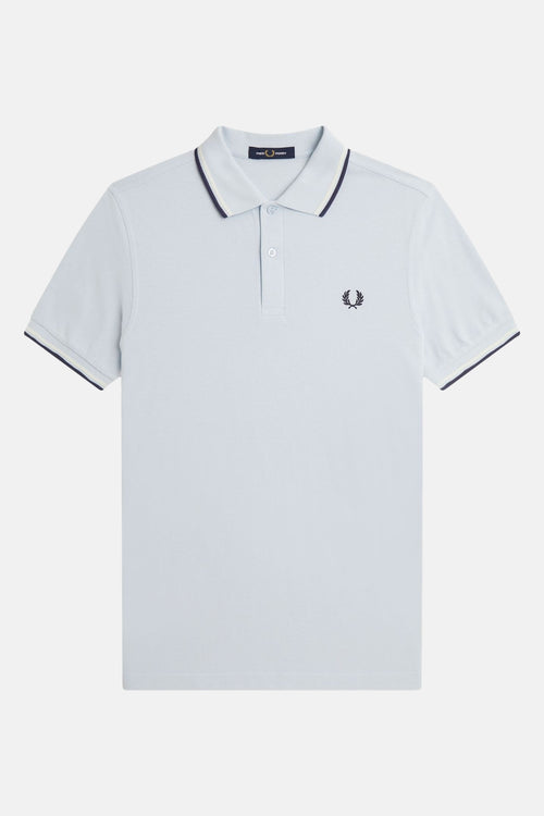 Heren tops polo korte mouw Beige - FRED PERRY