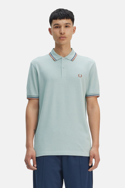 Polo BLUE BLACK DENIM - FRED PERRY