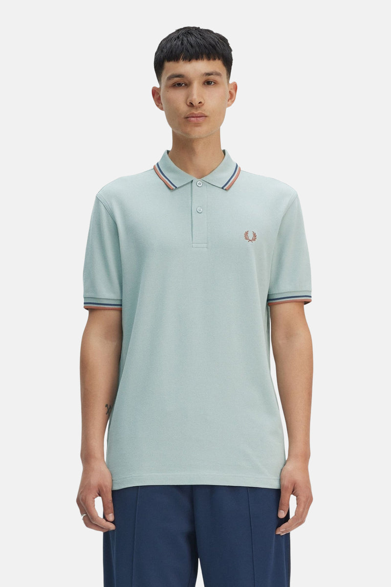 Polo BLUE BLACK DENIM - Fred Perry