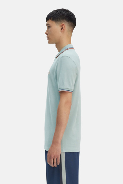 Polo BLUE BLACK DENIM - FRED PERRY