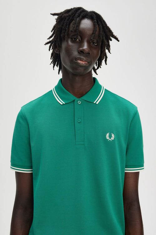 Polo Groen - Fred Perry