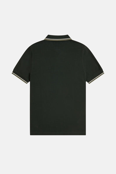 Heren tops polo korte mouw KAHKI - FRED PERRY