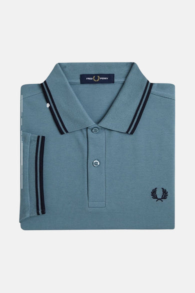 Polo met korte mouwen - blauw
