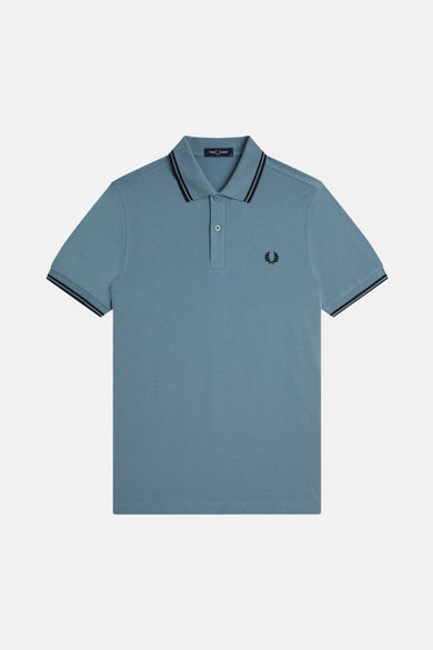 Polo met korte mouwen - blauw