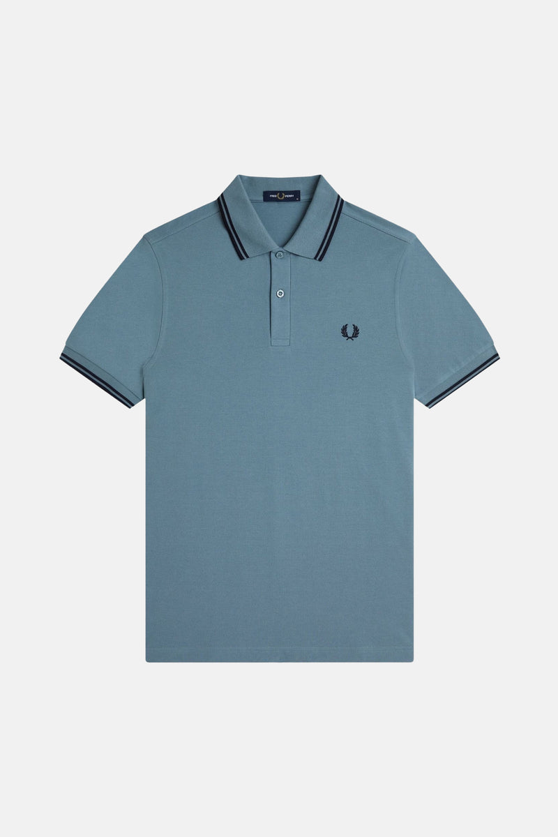 Polo met korte mouwen - blauw