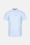 Chemise (manches courtes) Bleu - SUPERDRY