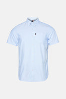 Chemise (manches courtes) Bleu - SUPERDRY