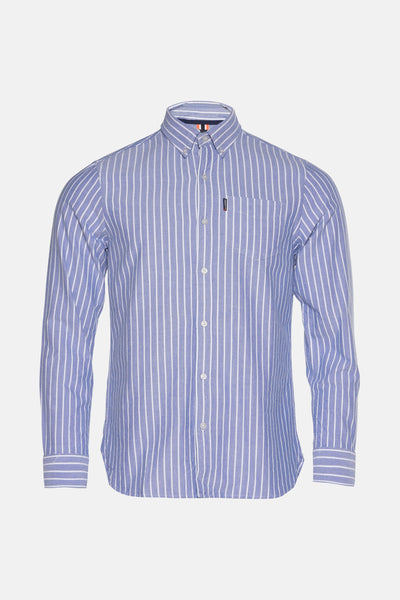 Chemise (manches longues) Bleu - SUPERDRY