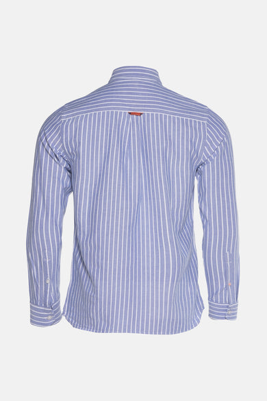 Chemise (manches longues) Bleu - SUPERDRY