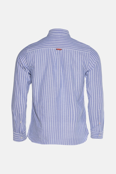 Chemise (manches longues) Bleu - SUPERDRY