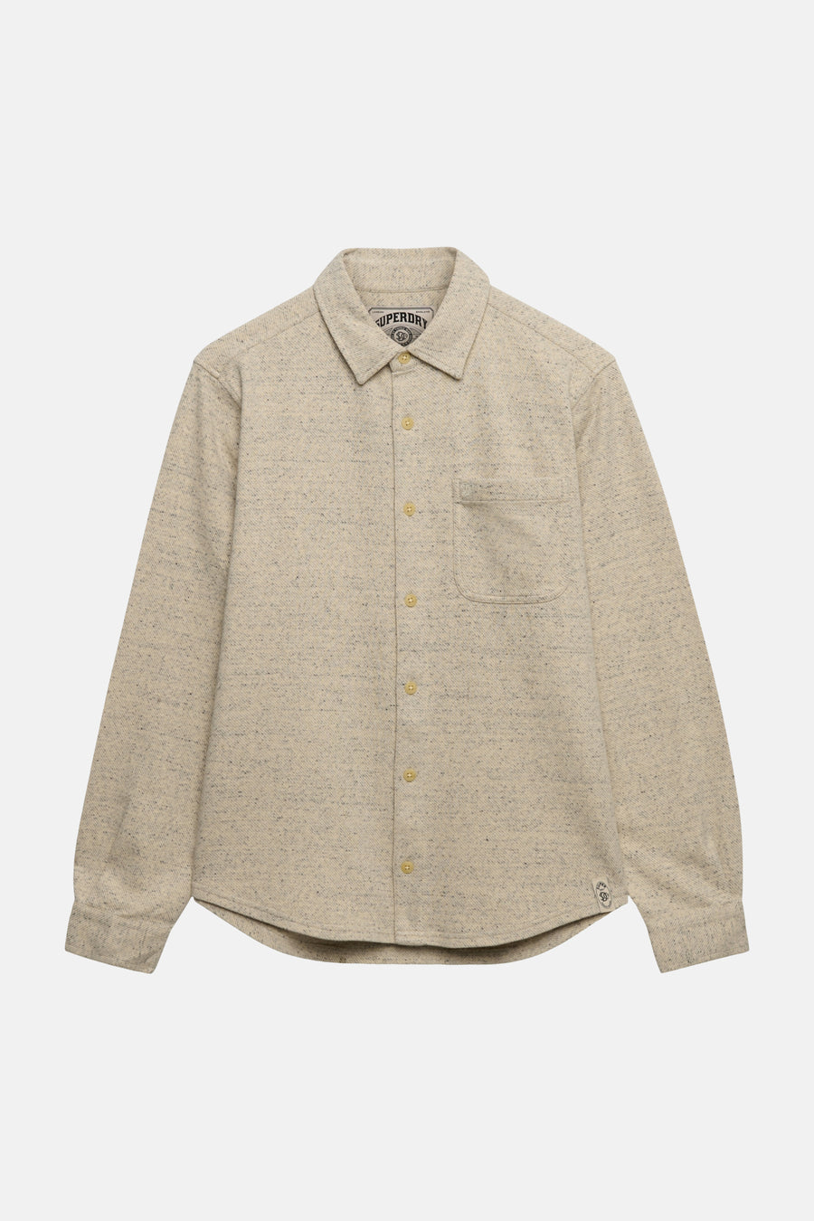 Hemd (lange mouwen) beige - SUPERDRY