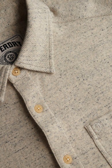 Hemd (lange mouwen) beige - SUPERDRY