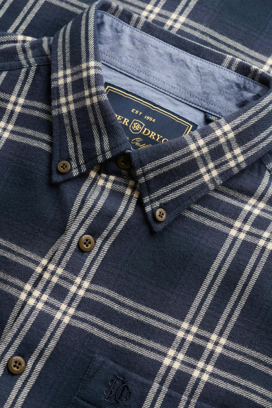 Chemise (manches longues) bleu - SUPERDRY