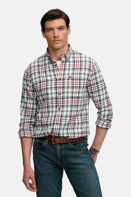 Hemd (lange mouwen) beige - SUPERDRY