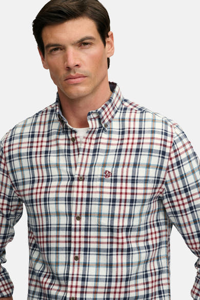 Chemise (manches longues) beige - SUPERDRY
