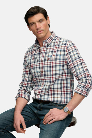 Chemise (manches longues) beige - SUPERDRY