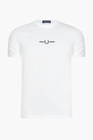 T-shirt (korte mouwen) Wit - Fred Perry
