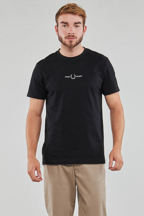 T-shirt (manches courtes) Noir - FRED PERRY