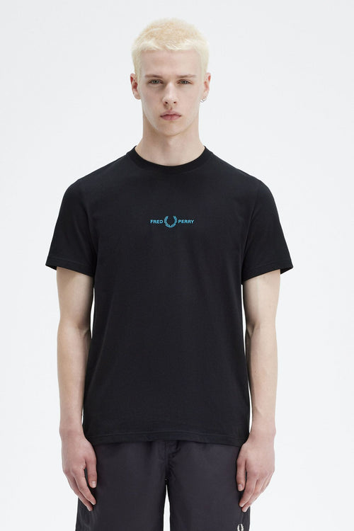T-shirt (manches courtes) Noir - FRED PERRY