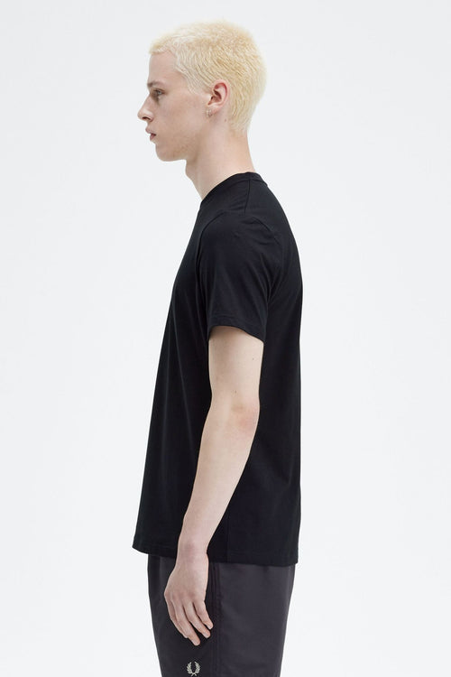 T-shirt (manches courtes) Noir - FRED PERRY