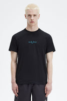 T-shirt (korte mouwen) Zwart - FRED PERRY