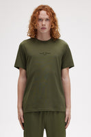 T-shirt (korte mouwen) Groen - Fred Perry