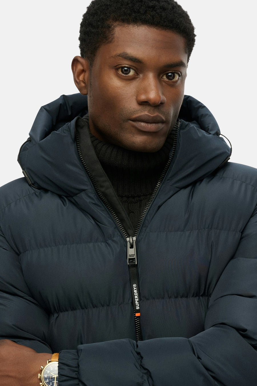 Jas (kort) blauw - SUPERDRY